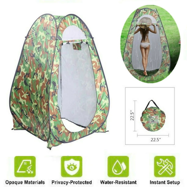 Solid Wall Camping Tent Attaches To Any 10 X10 Easy Up Pop Up Canopy Tent Walmart Com Walmart Com