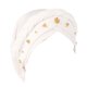 thumbnail image 1 of Paquete de 4 cabezas envoltura bohemia estilos surtidos colores pirata sombrero estilo musulmán abalorios suministros accesorios para el cabello para mujer diademas blancas Inevent AP008789-02B, 1 of 5
