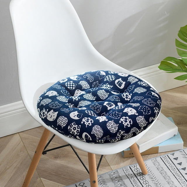 Cojín suave para silla, hogar, cocina, oficina, diámetro de 18 pulgadas