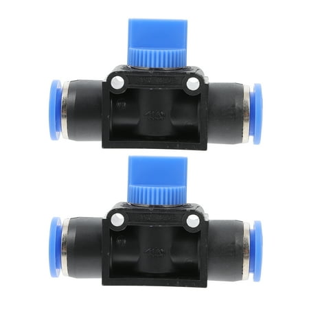 

2pcs Premium Valves Connectors Valves Air Tube Joints Pipe Quick Connectors