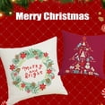 thumbnail image 4 of Moyic Funda de almohada navideña con estampado de Navidad, funda de cojín para sofá, funda de almohada decorativa para el hogar, sofá, Navidad, Kits de decoración para fiestas No.20 Moyic HA007803-20, 4 of 6