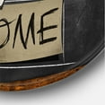thumbnail image 3 of Designart 'I Love Being Awesome School Quotes' Rustic Circle Metal Wall Art 23x23 - Disc of 23, 3 of 5
