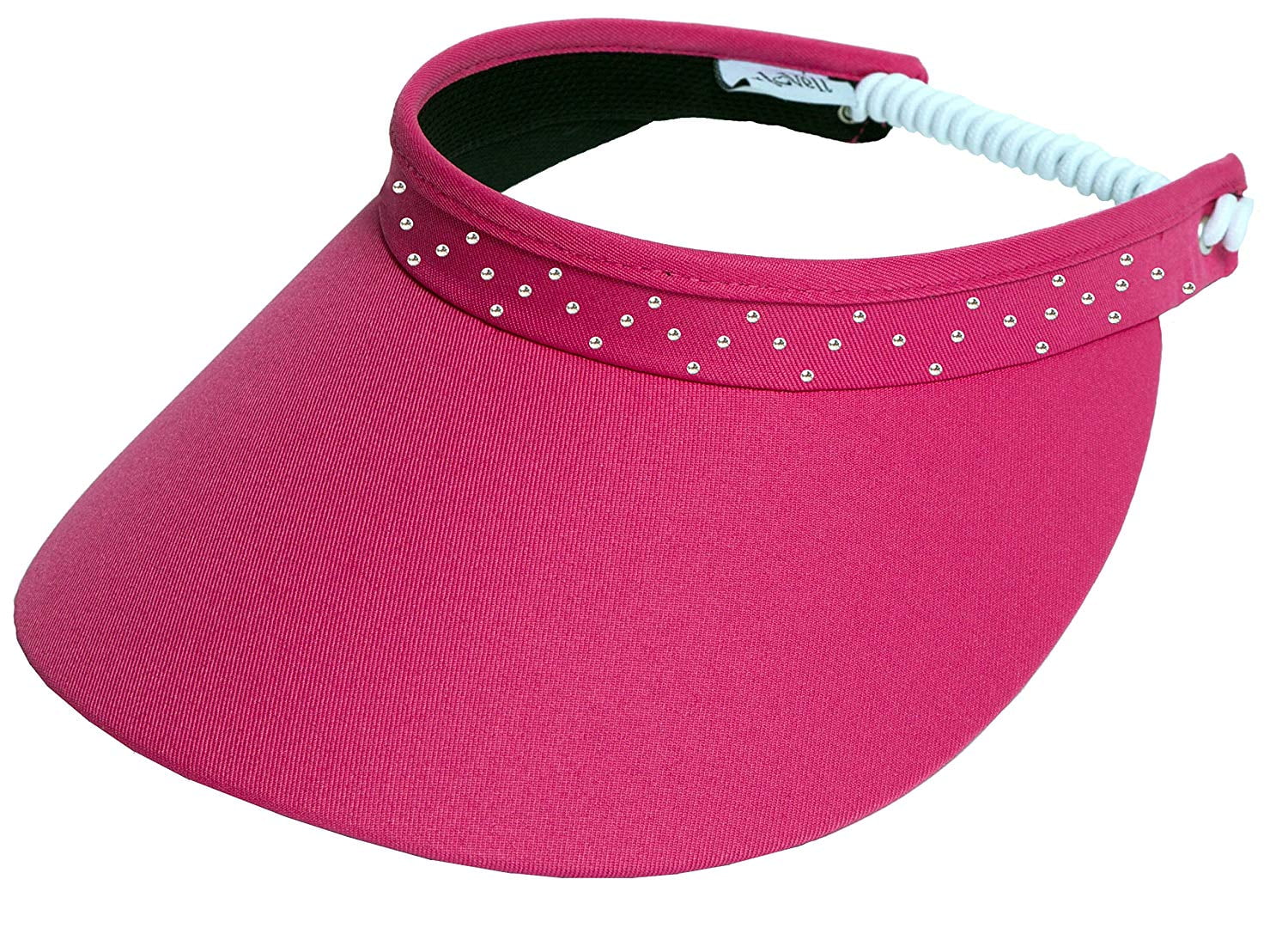 Women's Adjustable Coil Visor Golf & Tennis Head Visors for Women - UV