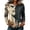 15# Light Brown, variant on Halloween Shirts for Women 2026 Plus Size Long Sleeve Funny Pumpkin Print Tops Cute Vintage Teacher Shirts Casual Holiday Clothes Brown 3XL