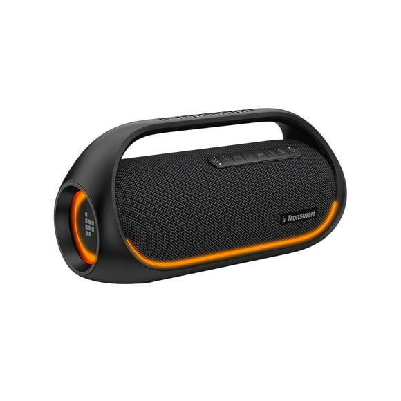 Tronsmart Altavoces Bluetooth Bang actualizados de 60 W con subwoofer, altavoz Bluetooth resistente al agua IPX6 con luz de 7 colores, tiempo de reproducción de 15 horas, ecualizador personalizado, al