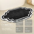 thumbnail image 4 of 100% Cotton Softness & Absorbency: Made from premium cotton, this bath rug offers plush softness and excellent moisture absorption, keeping your bathroom floor dry and cozy., 4 of 9