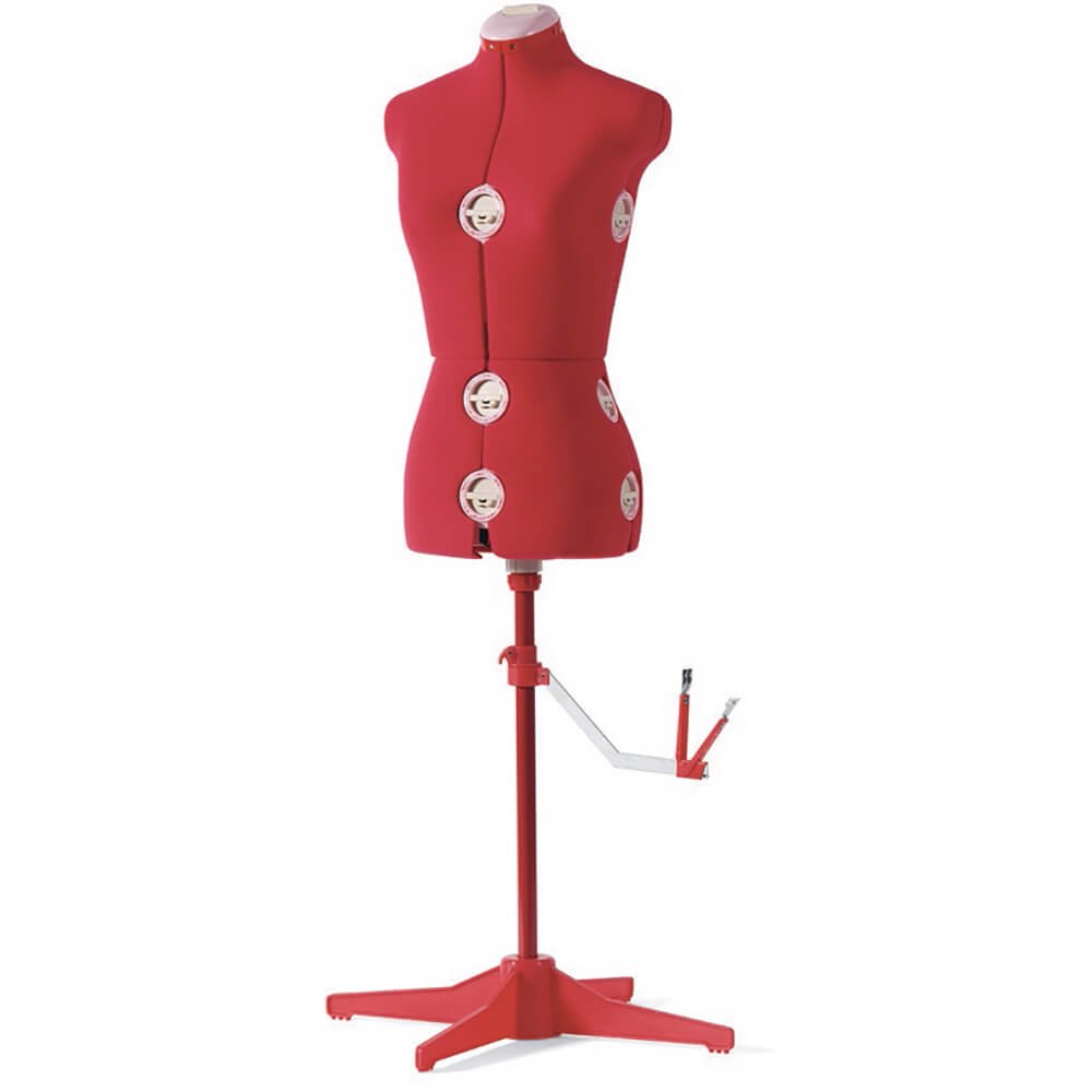 Singer DF151CL Red Adjustable Dress Form Medium