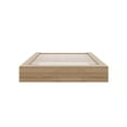 thumbnail image 4 of Nexera James Queen Platform Bed, Brown Oak, 4 of 6