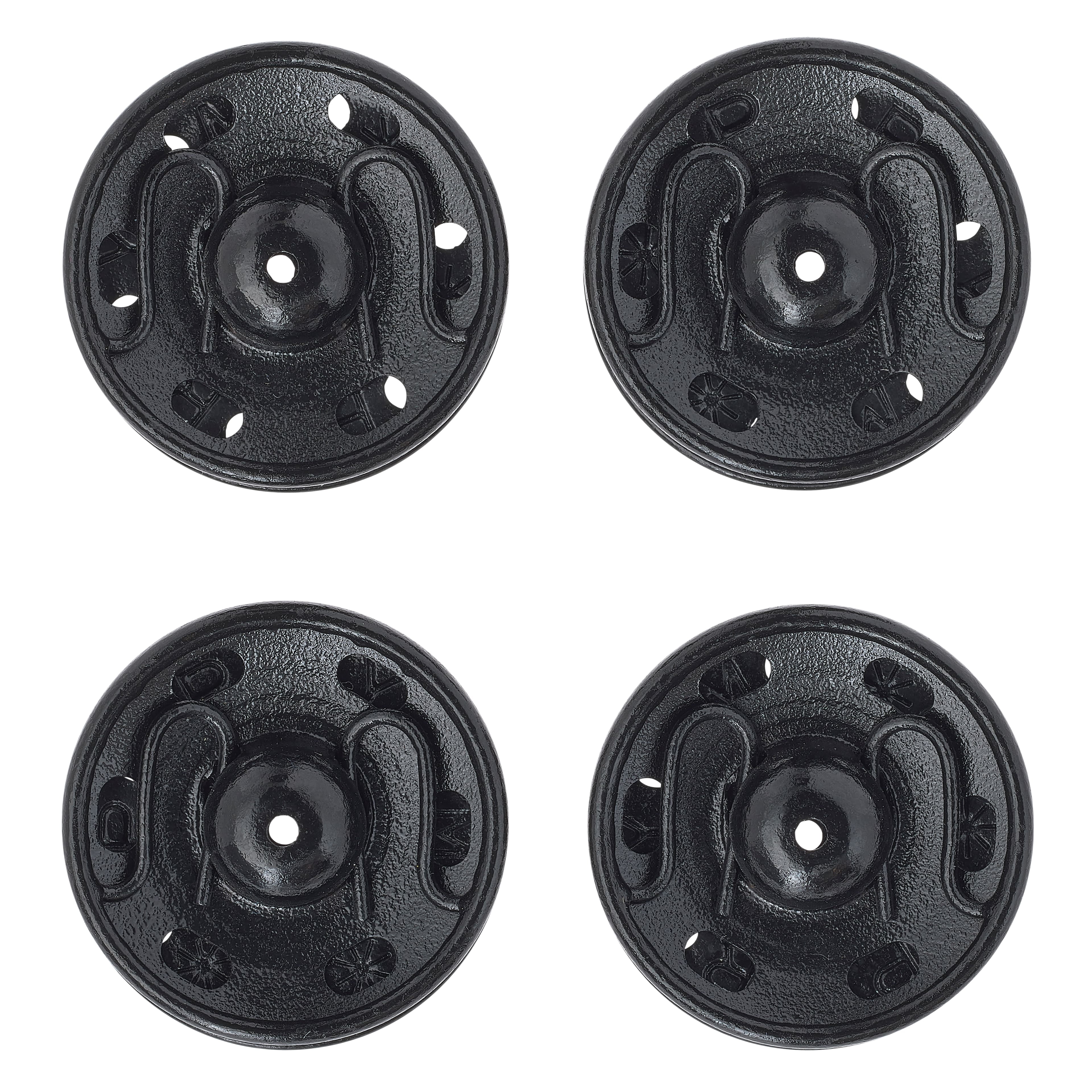 Dritz Sew-On Snaps, Black, Size 4 – 48 Sets Of Fasteners For Clothing, Crafts & DIY Projects - View #5