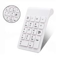thumbnail image 2 of 18 Keys Wireless Numeric Keypad Bottom non-slip design Durable enough,White, 2 of 6