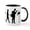 White/Black Inside, variant on CafePress - Mailman Mug - 11 oz Ceramic Mug - Novelty Coffee Tea Cup