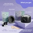 thumbnail image 5 of Easy-to-Use At-Home Black Waxing Kit by Tress Wellness - Hair Removal Wax Kit with Silicone Bowl for Men and Women - Salon-Quality Hard Wax, 5 of 13