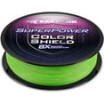 thumbnail image 1 of czcpp-Superpower ColorShield Ligne de Pêche Tressée - Ligne Tressée Résistante à la Décoloration, 100 % Fibre Teinte en Solution UHMWPE, Ligne Lisse et Solide, Extensible, Sensible, Haute Résistance à l'Abrasion, 1 of 4