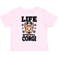 thumbnail image 3 of Inktastic Life is Better with a Corgi Boys or Girls Toddler T-Shirt, 3 of 5