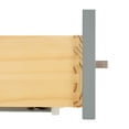 thumbnail image 7 of ARIEL Cambridge 73 Inch Double Rectangle Sink Vanity With White Quartz Countertop In Grey, 7 of 7