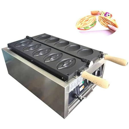 

Kolice Commercial Strange Shape Waffle Maker Machine Waffle Iron Baking Machine Waffle Stick Machine