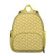 thumbnail image 1 of Kawaii Llama Face Student Backpack – Funny Cartoon Alpaca Pattern, Adorable and Lightweight for School and Travel, 1 of 5