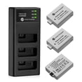 thumbnail image 1 of Batería y cargador FirstPower LP-E5 1900 mAh (paquete de 3) Canon, 1 of 7