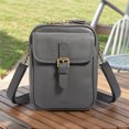 thumbnail image 5 of HUISZJ Crossbody Bag Cell Phone Bag, Crossbody Cell Phone Bag with Adjustable Removable Strap, Zipper Shoulder Handbag Purse Wallet for Women Men (Gray), 5 of 10