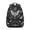 Black-43, variant on Big Eyes Owl Pattern Student’s Backpack Wear-Resistant, Waterproof, Adjustable Strap School Bag with Breathable Padding, Multifunctional for Sports, Camping, Travel, and Daily Use