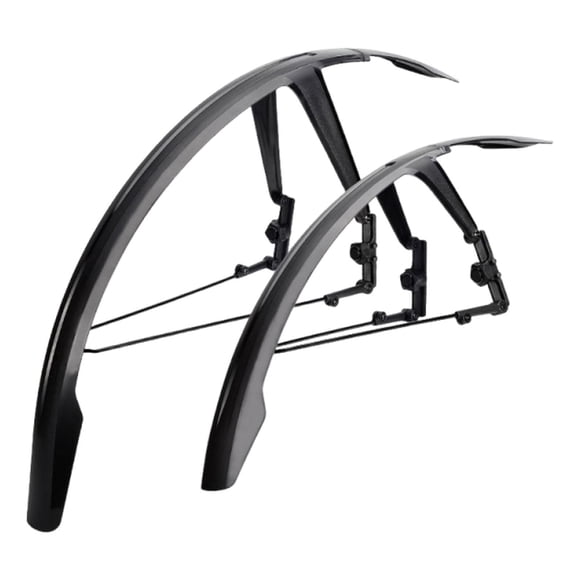 Juego de guardabarros para bicicleta de carretera, guardabarros de bicicleta, fácil instalación, accesorios, repuestos, guardabarros delantero y