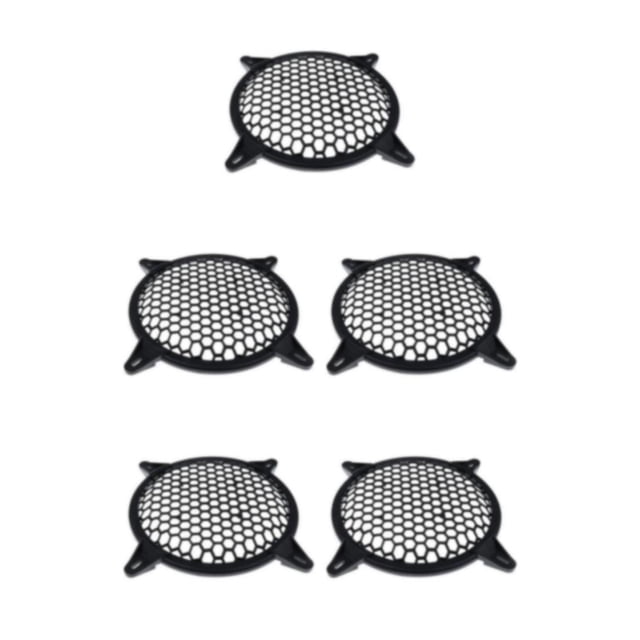 Sidaley Universal Car Plastic Speaker Subwoofer Amplifier Mesh Inch Cover 6 Grill Type2 NO2