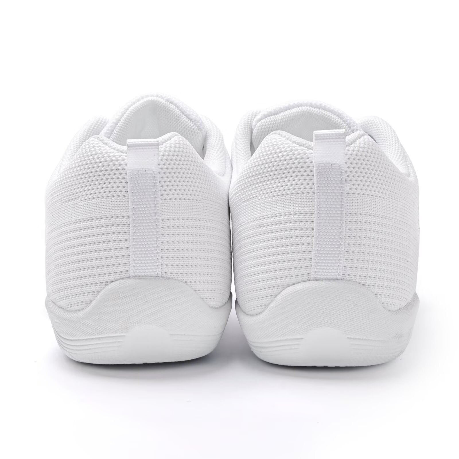 Dynadans Girls Cheer Shoes Solid White Comfortable Gym Shoes
