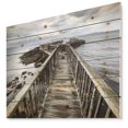 thumbnail image 1 of Design Art - Wooden Pier on North Irish Coastline, 1 of 5