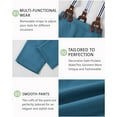 thumbnail image 7 of SANMIO Toddler Baby Boy Clothes Suit Gentleman Wedding Outfits, Formal Dress Shirt with Bowtie + Suspender Pants 1-5 Years, 7 of 7