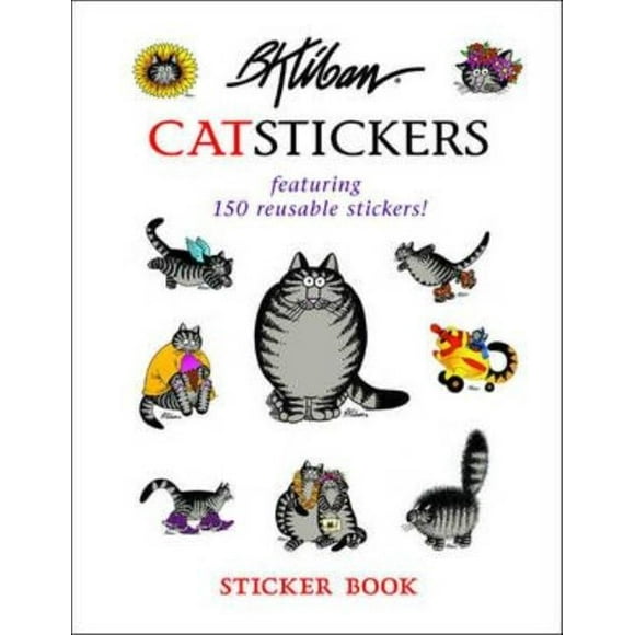 B. Kliban Cat Stickers Sticker Book
