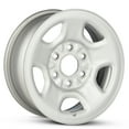 thumbnail image 2 of For 2003-2012 Chevrolet Express 1500 16 Inch Painted Silver Rim - OE Direct Replacement - Road Ready Car Wheel, 2 of 11