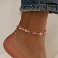 thumbnail image 4 of Kaash Customs Gold Color Round Shape Adjustable Anklet for Women in Brass Metal, 4 of 4
