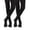 Black, variant on Girls Tights, 2 Pack Uniform Microfiber Nylon Stockings (Little Girls & Big Girls)