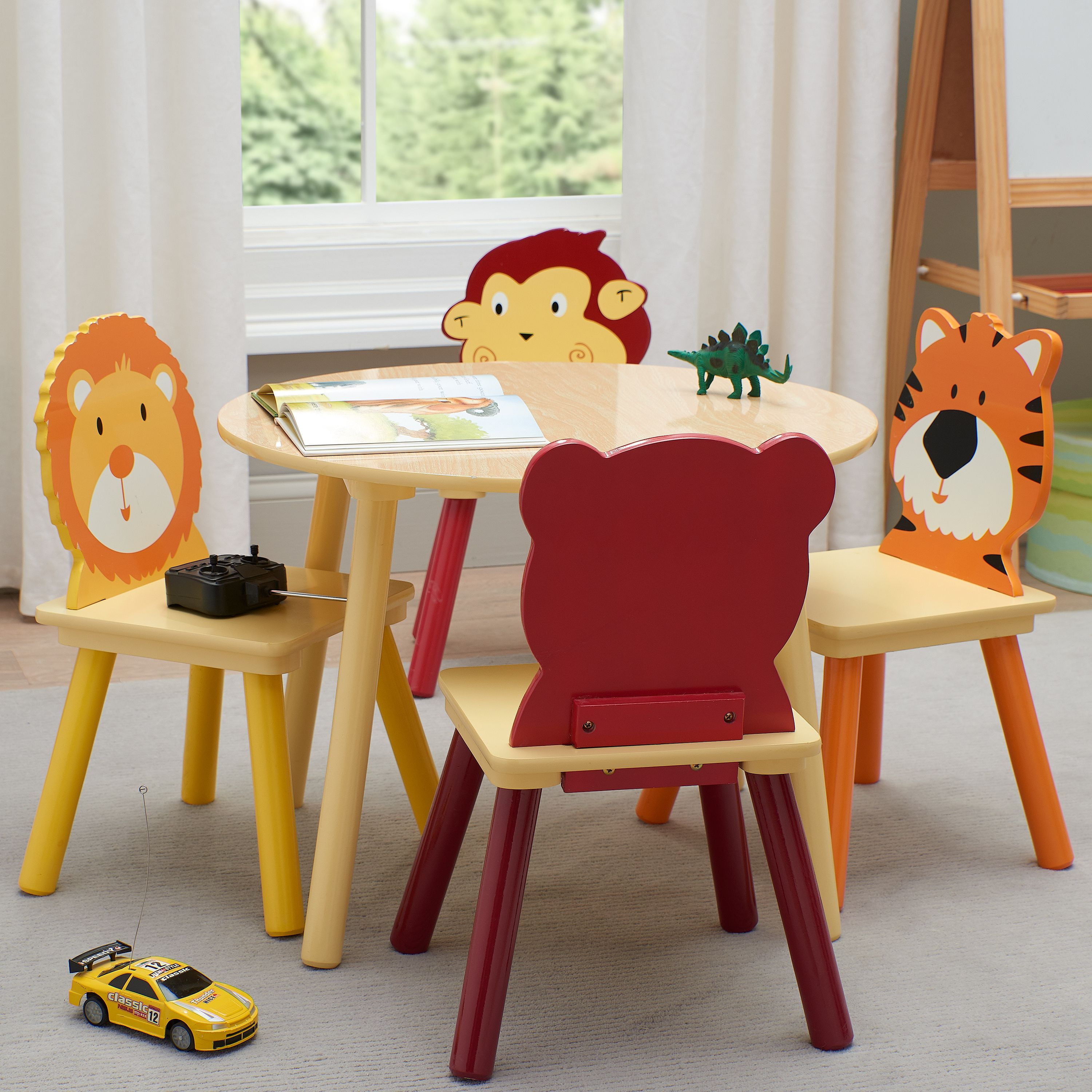 childrens animal table and chairs