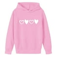 thumbnail image 5 of KyCheLot Hoodies for Girls Casual School Wear Pullover Long Sleeve Cute Sweatshirts with Pocket 3-14 Years, 5 of 5