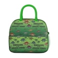 thumbnail image 2 of Womens Green Cartoon Dinosaurs Pattern Lunch Box for Work,Insulated Lunch Bag for Women,Loncheras Para Mujer,Leakproof Adult Lunch Bag for Work,Beach,Travel,Picnic,Camping, 2 of 7