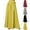 Yellow, variant on Women's Side Knot Tie Waist Wide Leg Long Pants Pleated High Waist Full Length Elegant Work Wear Palazzo Pants