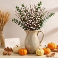 thumbnail image 6 of Miwamany Flexible Artificial Fall Berry Stem Picks, Bendable Wire Faux Berry Branch Ornament for Vase Centerpiece Wreath Mantel Thanksgiving Halloween Farmhouse Home Decor, 6 of 6