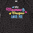 thumbnail image 4 of Inktastic My Mawmaw and Pawpaw Love Me with Hearts Boys or Girls Baby Bodysuit, 4 of 5