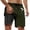 Green, variant on Kcolen Mens Swim Trunks High Elastic Waist Beach Board Shorts Light Upf Funny Mens Swim Trunks with Compression Liner Beach Summer Swimming Shorts for Men