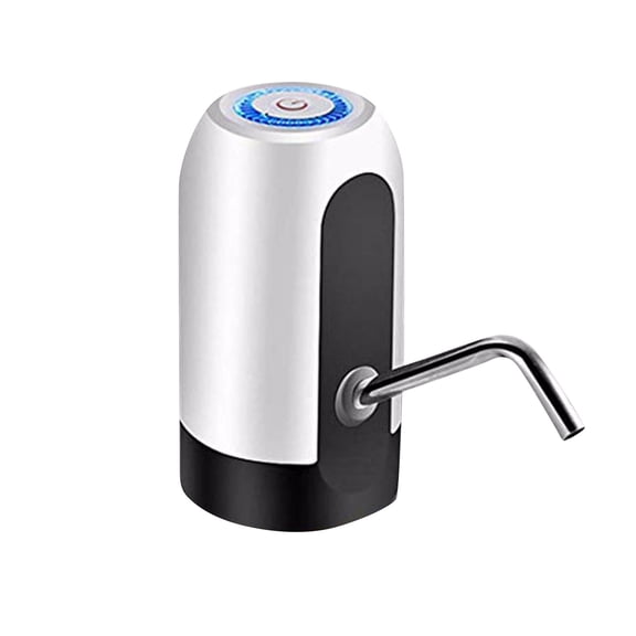 Rechargeable Water Pump, 5 Gal Water Dispenser, Water Gallon Dispenser, Portable Water Dispenser, Fits Standard Jugs, Picnics Office, Matte Finish, 1 Pc