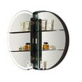 thumbnail image 3 of Radiant 32" Aluminum Frameless Surface-Mount LED Lighted Mirror Medicine Cabinet, 3 of 18