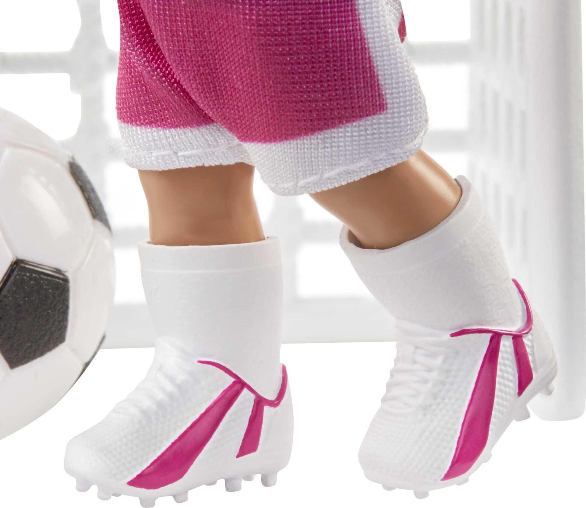 Barbie soccer best sale set