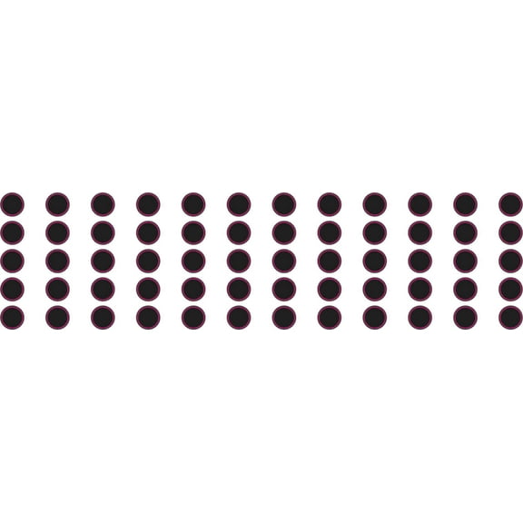 StickerTalk Brand [60x] 3/16 inch Black Camera Dots(R)