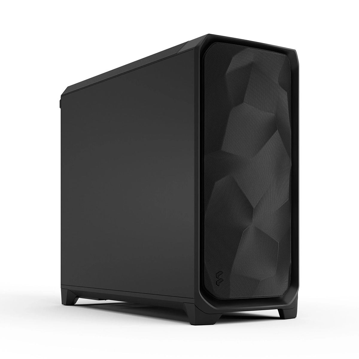 Fractal Design Meshify 3 XL E-ATX Full Tower PC Case - Black Chassis with Solid Side Panel