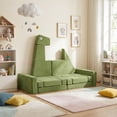 thumbnail image 5 of Costway 13 PCS Modular Kids Play Couch, Multifunctional Convertible Kids Sofa Furniture Dinosaur, 5 of 10