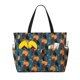 thumbnail image 1 of Fotbe Owls In Cartoon Style Bolsa de Viaje para Playa - Resistente al Agua, Bolsa Tote de Gran Capacidad y Ligera con 7 Bolsillos para Mujeres y Hombres, 1 of 7