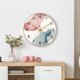 thumbnail image 5 of Reloj de pared redondo moderno de lujo ligero de 10 pulgadas/12 pulgadas/14 pulgadas Reloj de pared silencioso reloj de decoración Interior, 5 of 6
