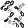 thumbnail image 4 of 20pcs Eyeglass Chain Ends Silicone Eyeglass Rope Ends Replacement Connectors, 4 of 6