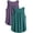 Purple/Green Jade, variant on PINSPARK Racerback Tank Tops for Women Lightweight Yoga Shirt Workout Tanks Loose Fitting Casual Gym Shirts Athletic